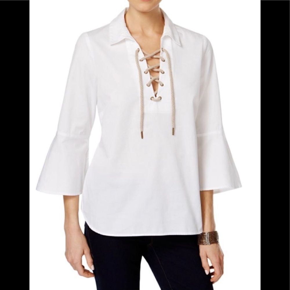Bass blouse. NWOT  - Picture 7 of 7